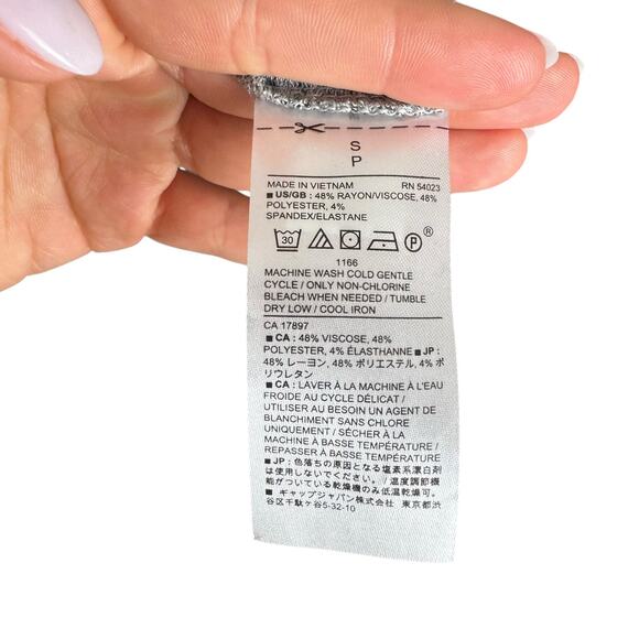 Banana Republic NEW Heather Gray Knit Luxespun Tie Waist Duster Cardigan Sweater - Picture 14 of 14